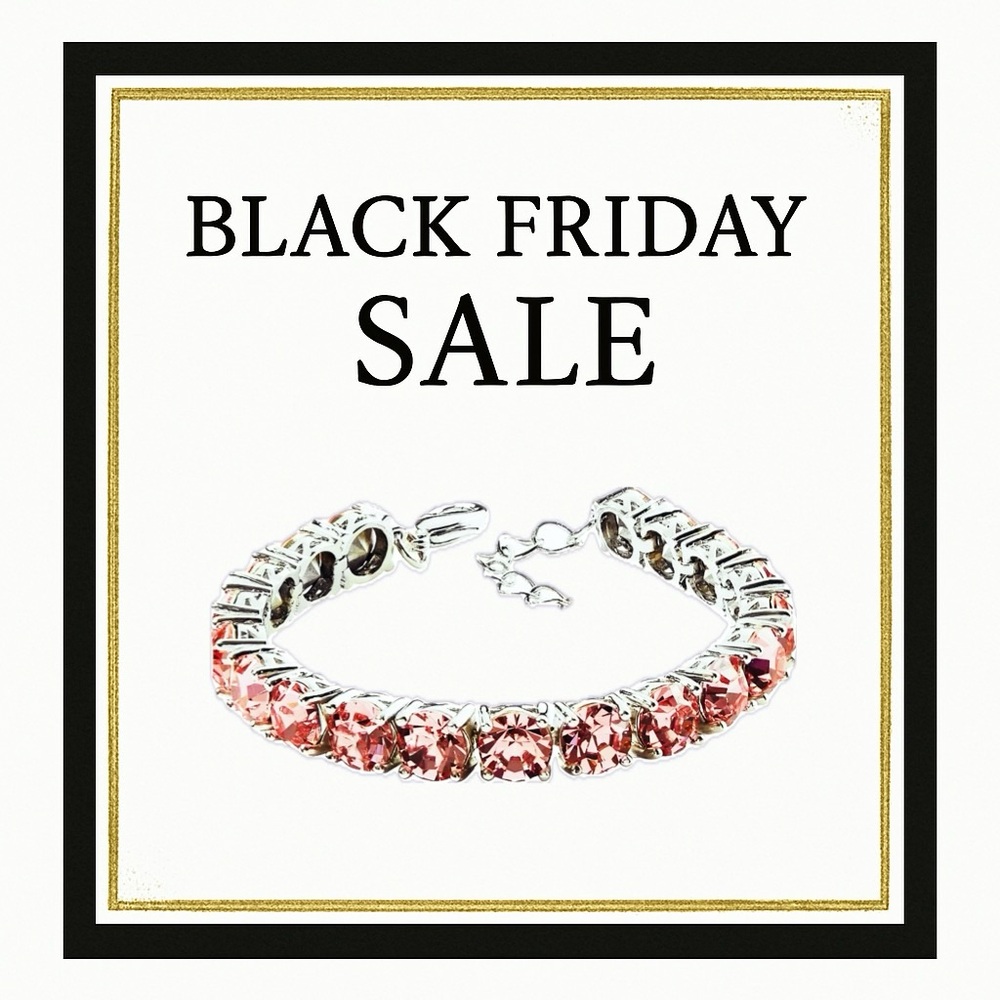Park Lane Impression Silver and Pink Bracelet